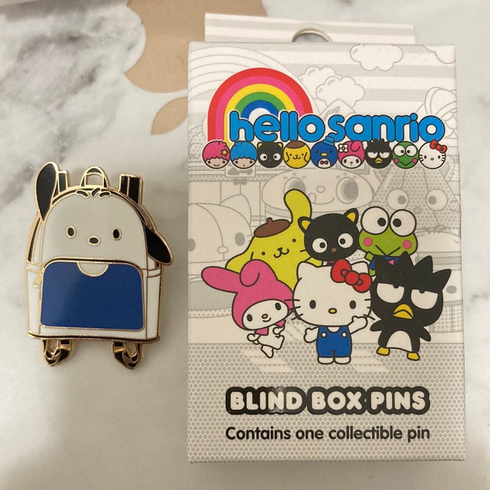 Pochacco Backpack enamel pin